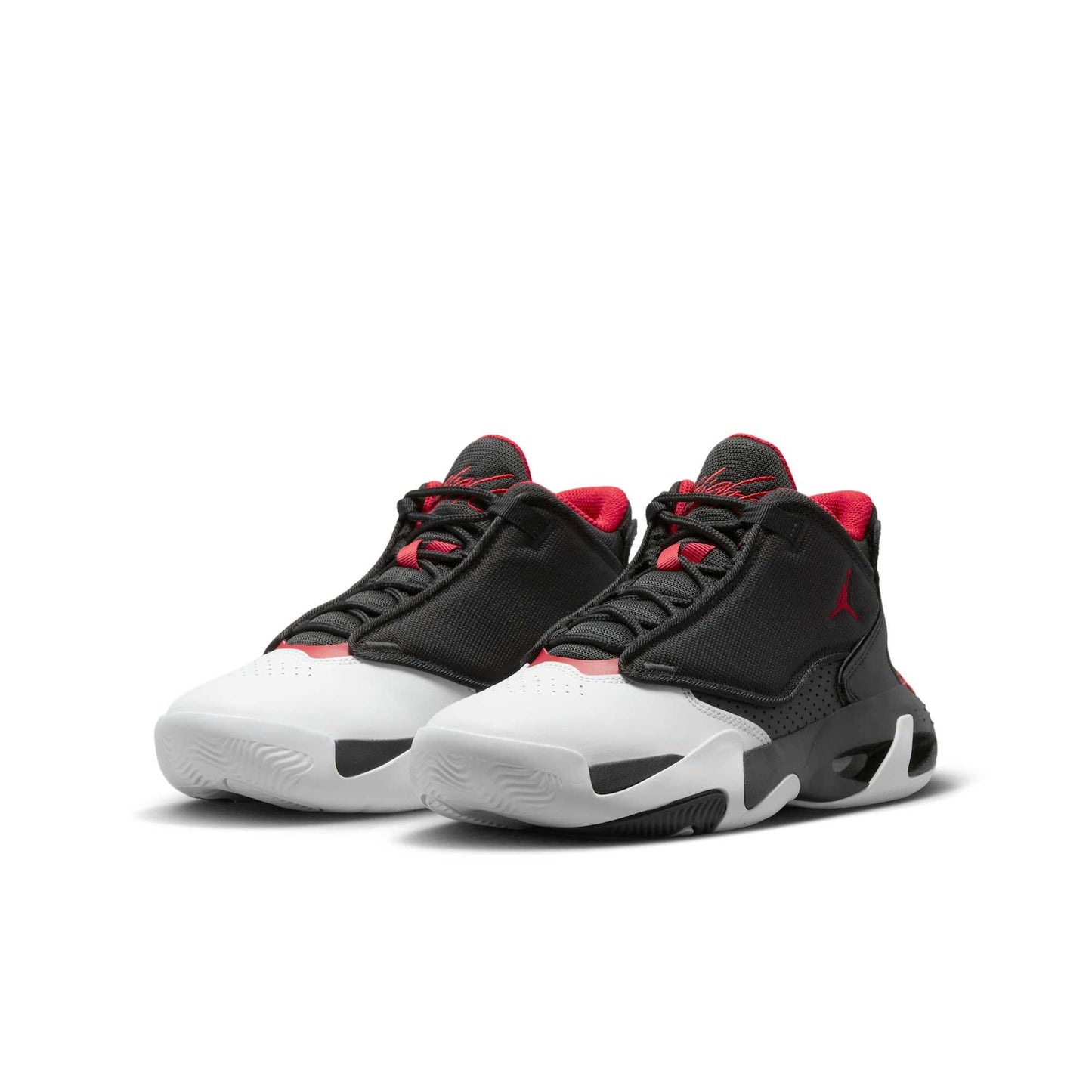 Grade School Air Jordan Max Aura 4 'Black White Gym Red (Gs)'