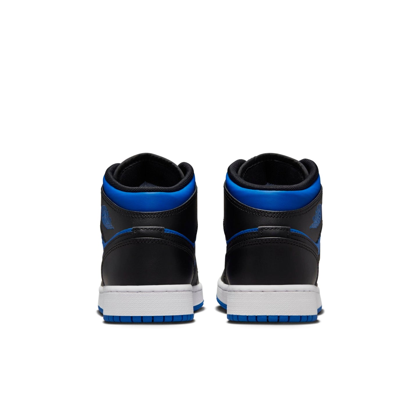 Grade School Air Jordan Retro 1 Mid 'Black Royal Blue' (Gs)