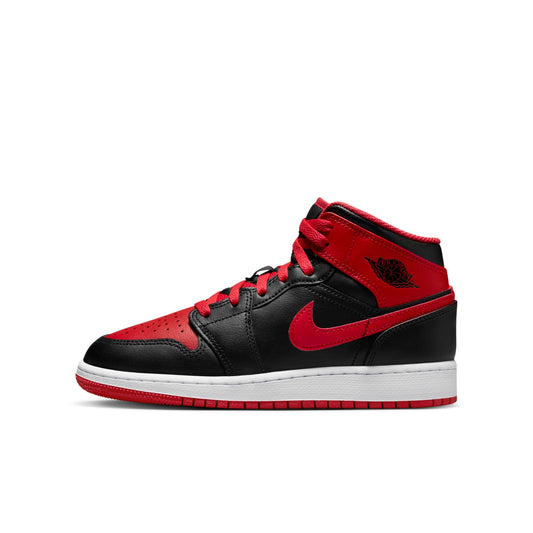Grade School Air Jordan Air Jordan 1 Mid "Alternate Bred" (Gs)