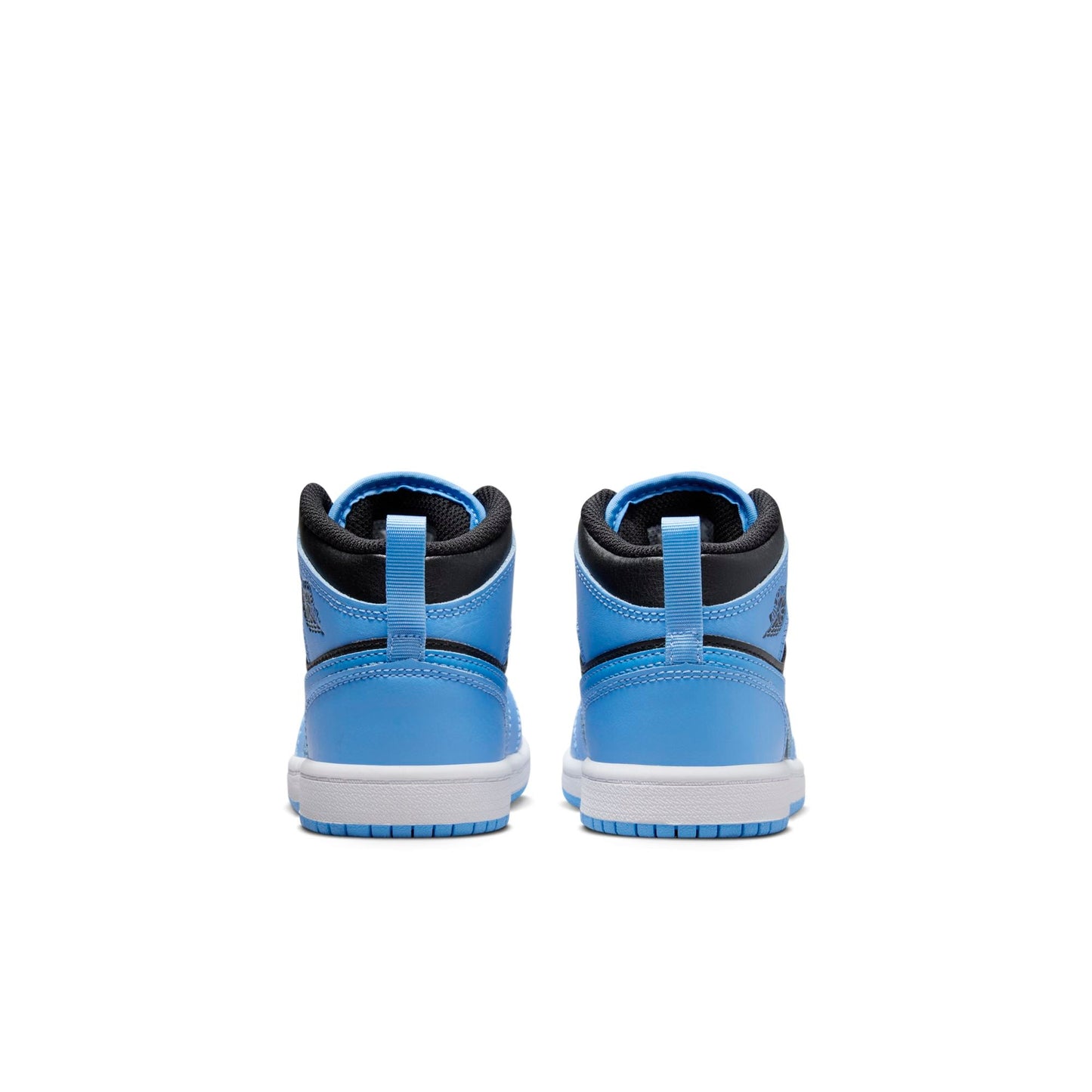 Preschool Air Jordan Retro 1 Mid 'University Blue Black (Ps)'