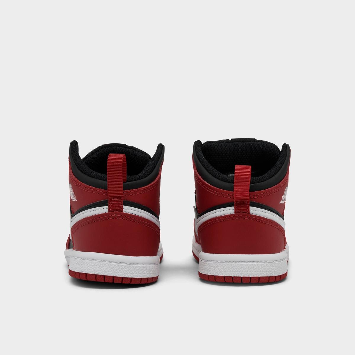 [dq8425-061] Toddlers Air Jordan Retro 1 Mid 'black Gym Red'