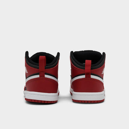 [dq8425-061] Toddlers Air Jordan Retro 1 Mid 'black Gym Red'