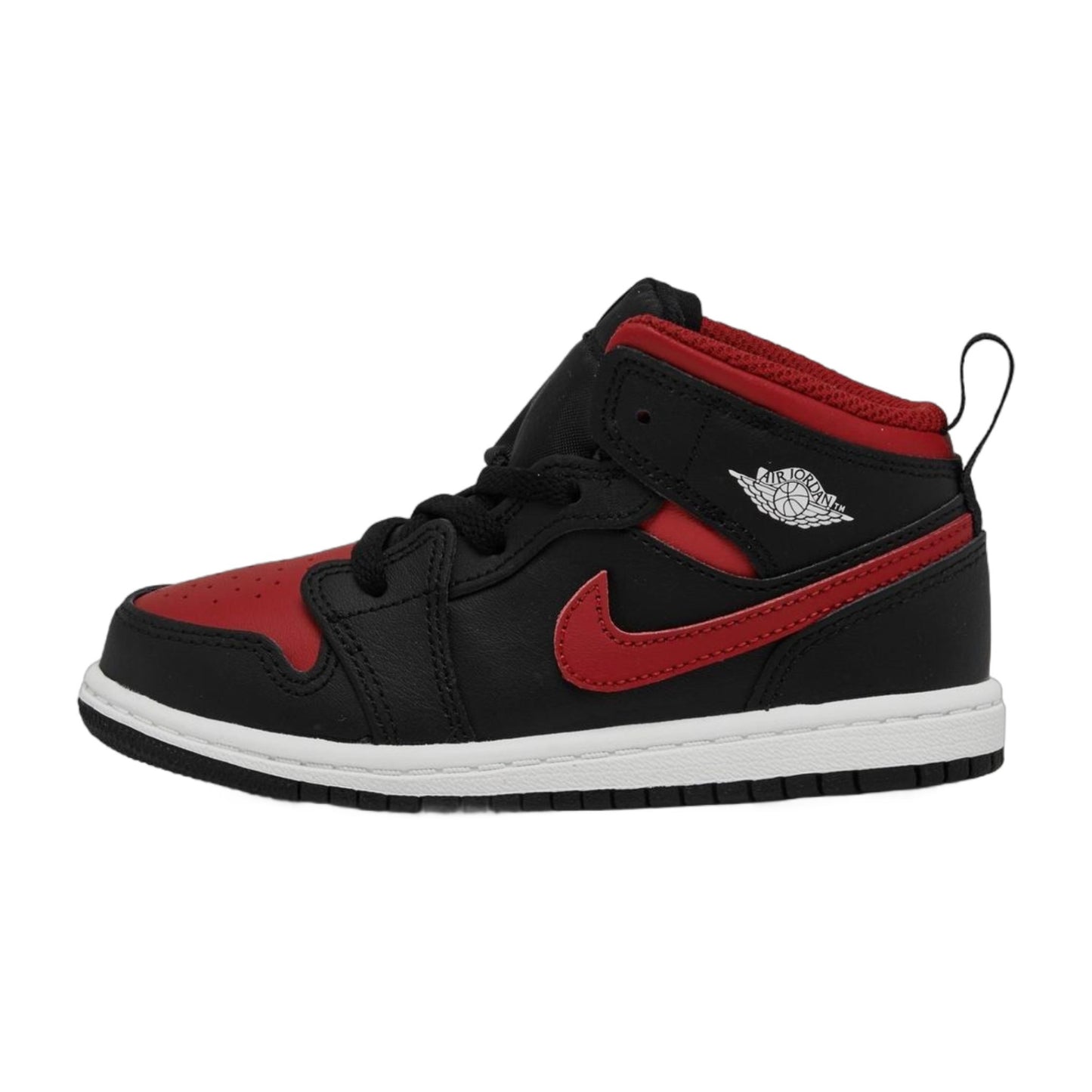 [dq8425-067] Toddlers Air Jordan Retro 1 Mid 'bred Twist'