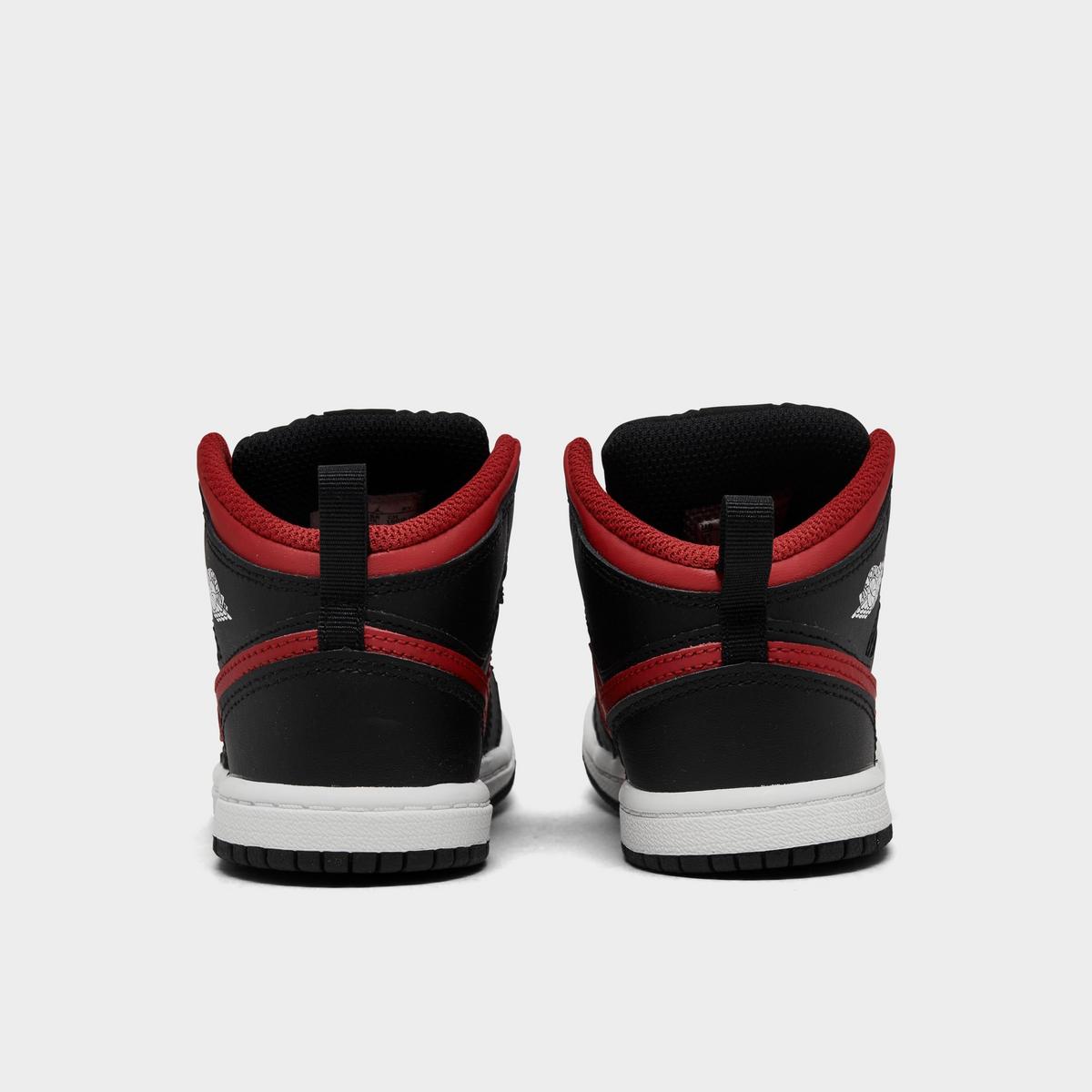[dq8425-067] Toddlers Air Jordan Retro 1 Mid 'bred Twist'