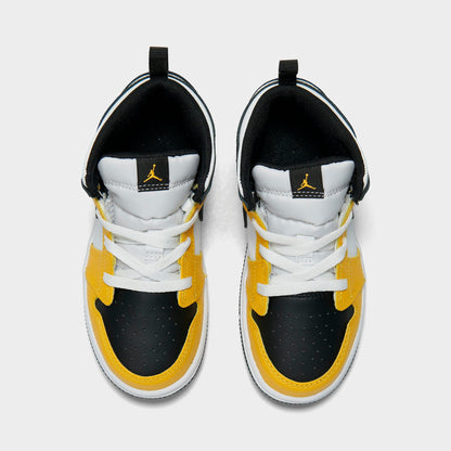 Toddlers Air Jordan Retro 1 Mid 'Yellow Ochre (Td)' - DQ8425-701