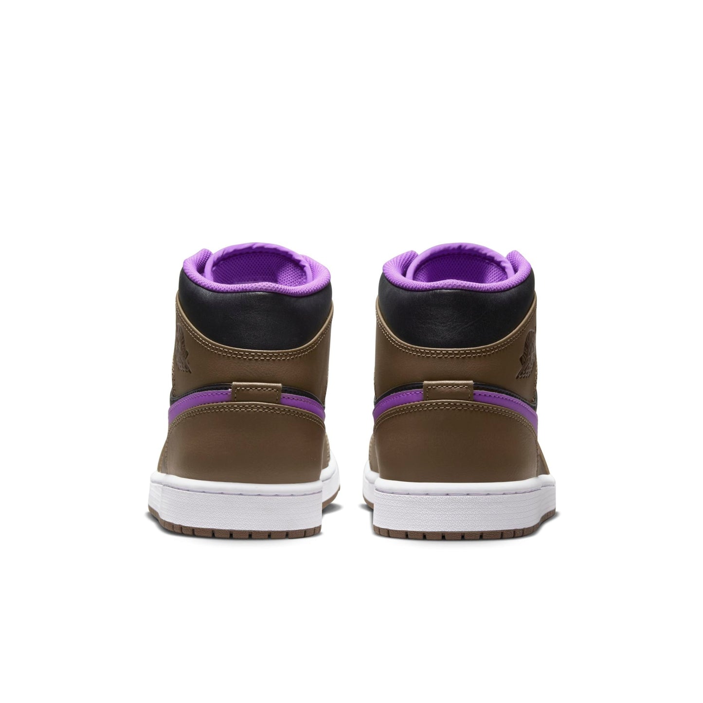 Air Jordan Men's Retro 1 Mid 'Purple Mocha'