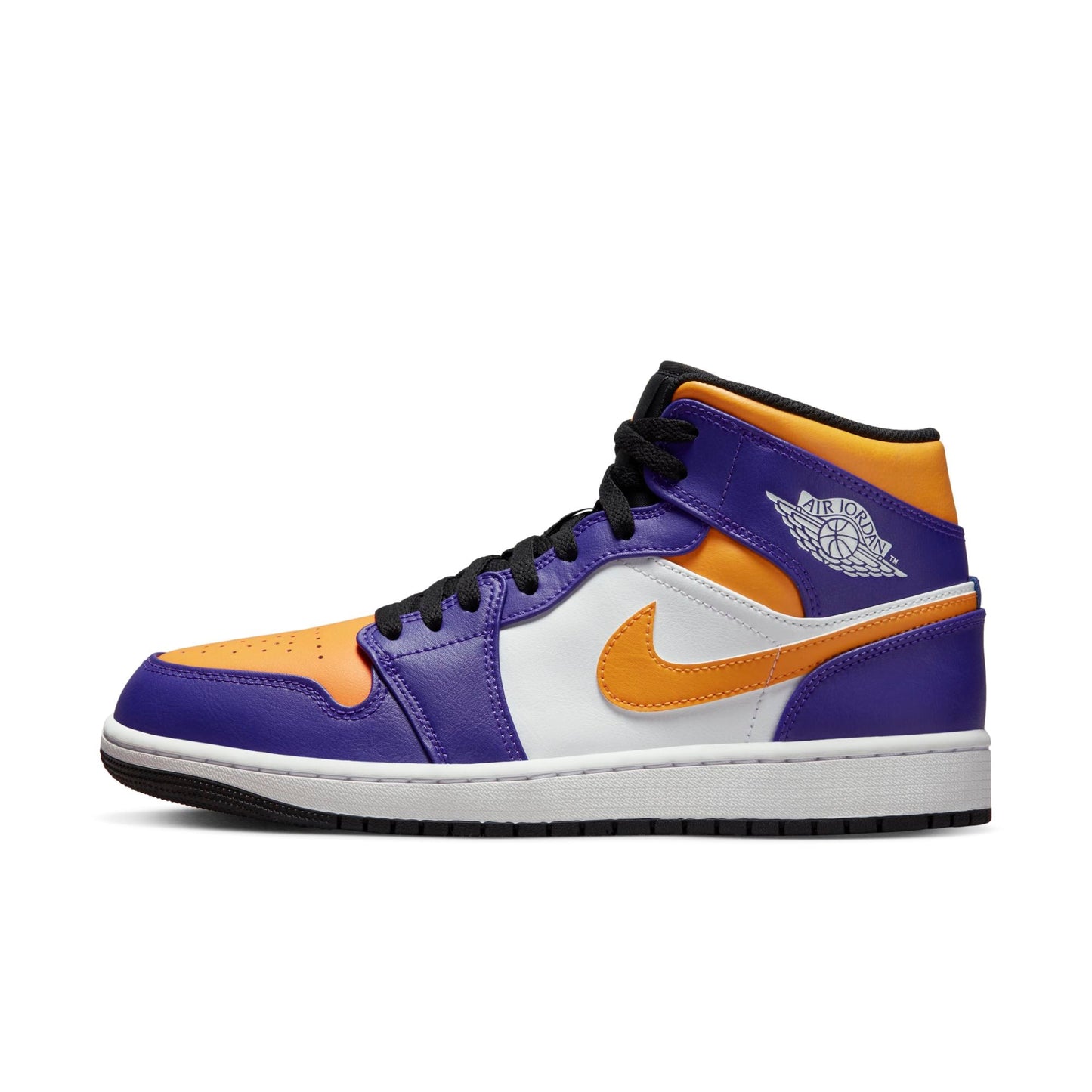 Men's Air Jordan Retro 1 Mid 'Lakers 2022'