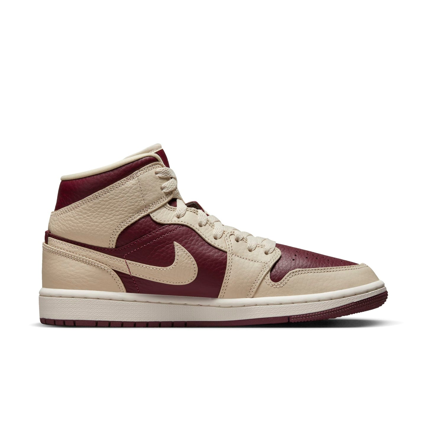 Women's Air Jordan Retro 1 Mid Se 'Split Beach Cherrywood Red'