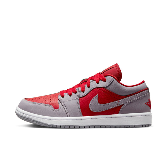 Air Jordan Women's Retro 1 Low Se 'Homage Split Gym Red Cement Grey'