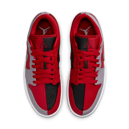 Air Jordan Women's Retro 1 Low Se 'Homage Split Gym Red Cement Grey'