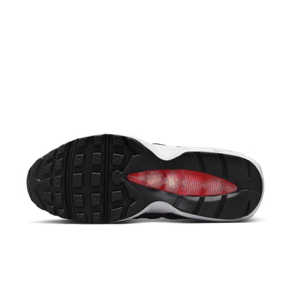 Nike Women's Air Max 95 'White Light Iron Ore Black Patent' Sneakers