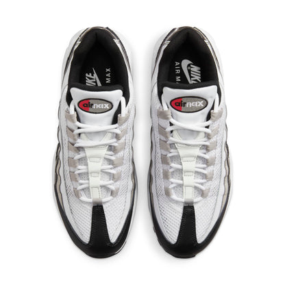 Nike Women's Air Max 95 'White Light Iron Ore Black Patent' Sneakers