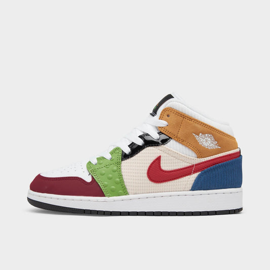 Air Jordan Grade School Retro 1 Mid Se 'Messy Room' Gs Sneakers