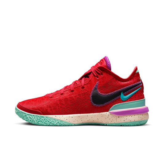 Nike Men's Zoom Lebron Nxxt Gen 'Track Red' Sneakers