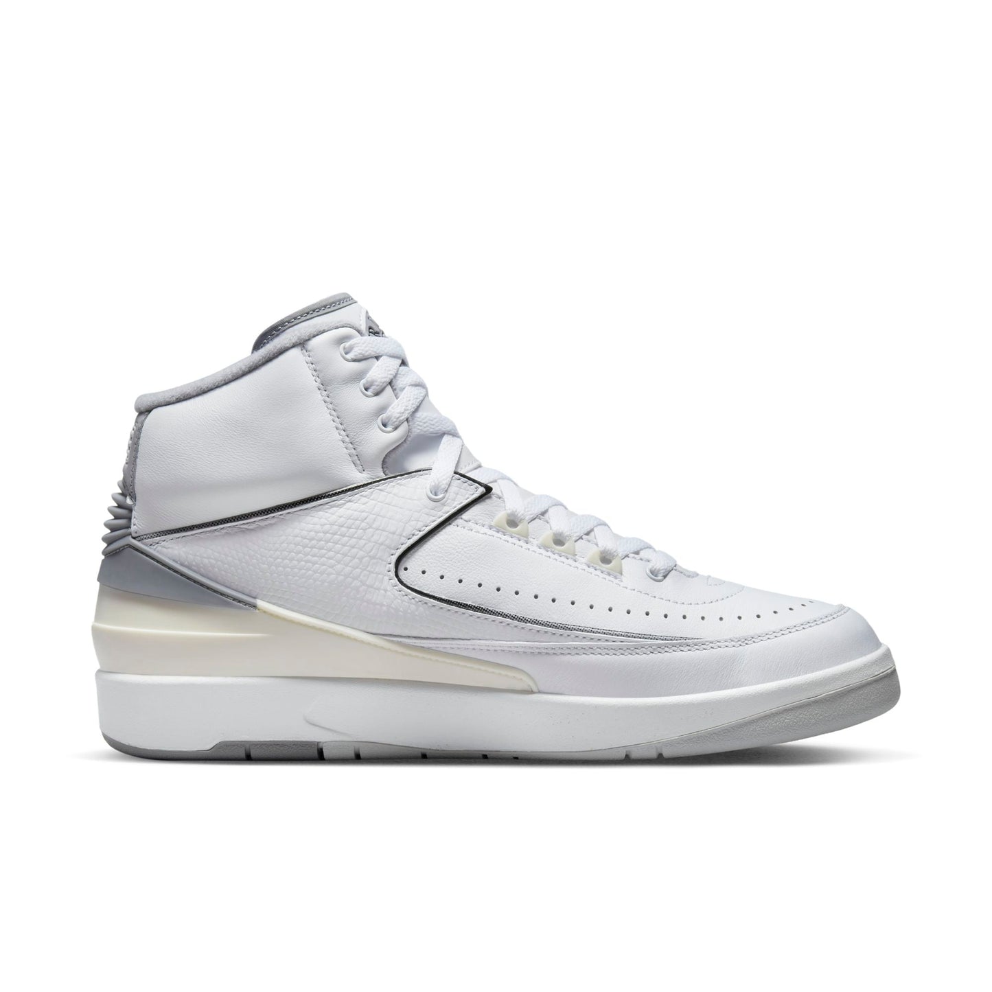 Air Jordan Men's Retro 2 'Cement Grey' Sneakers