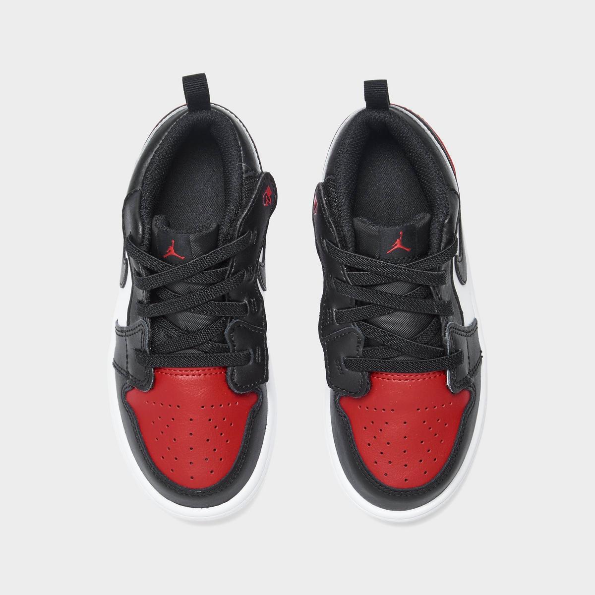 [dr9747-161] Toddlers Air Jordan Retro 1 Low Alt 'bred Toe 2.0'