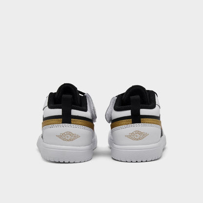 [dr9747-172] Toddlers Air Jordan Retro 1 Low Alt 'white Black Metallic Gold'