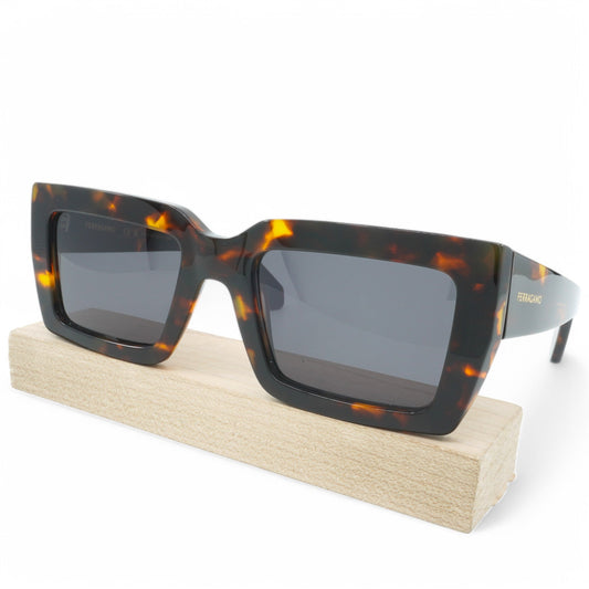 Unisex Salvatore Ferragamo Rectangle Sunglasses