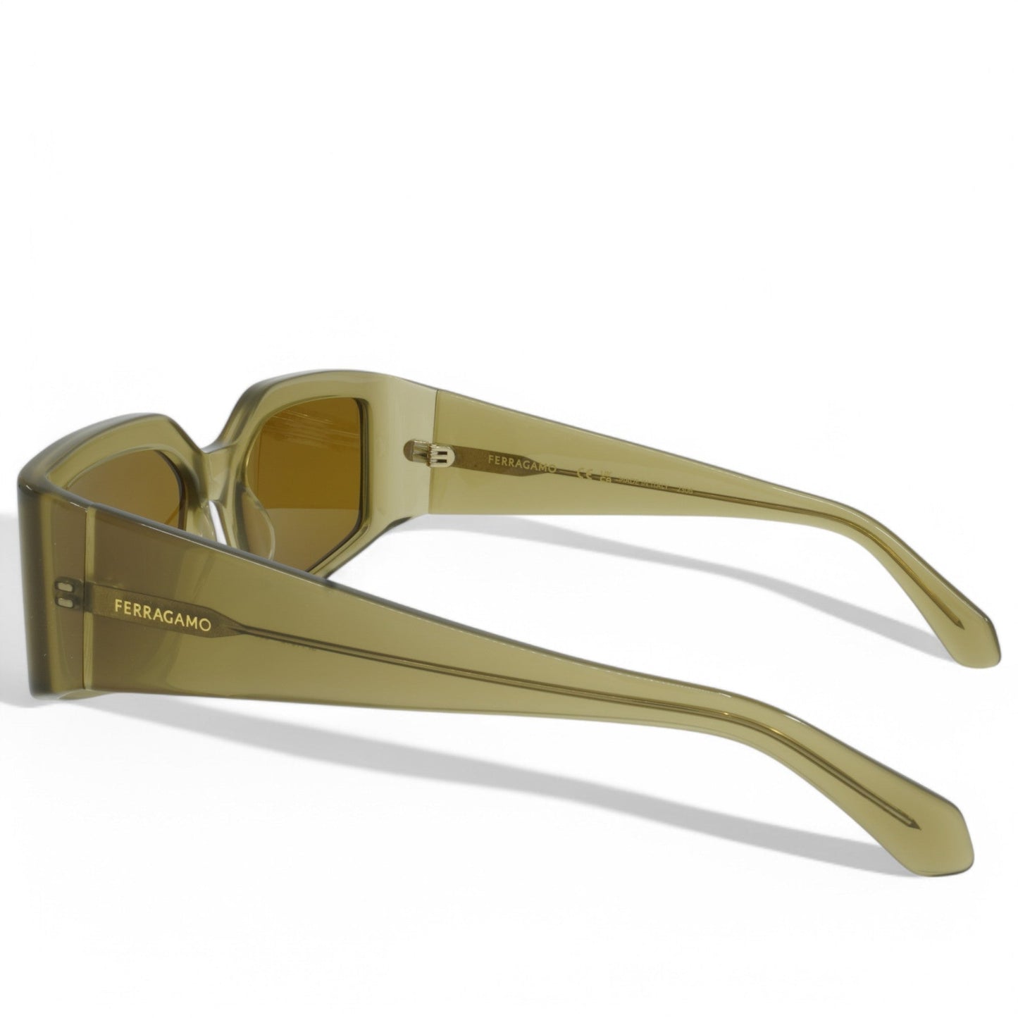 Unisex Salvatore Ferragamo Rectangle Sunglasses