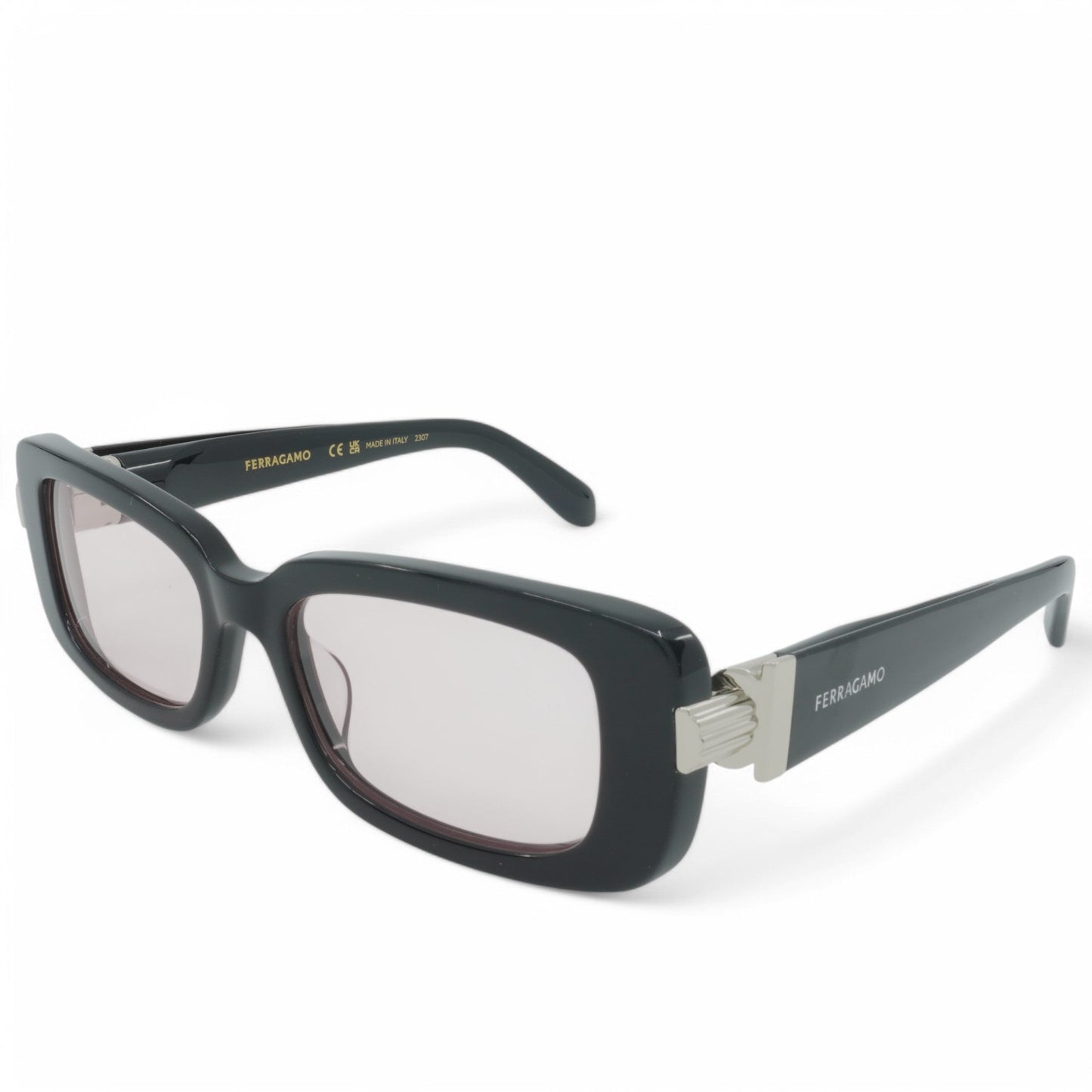 Unisex Salvatore Ferragamo Rectangle Sunglasses