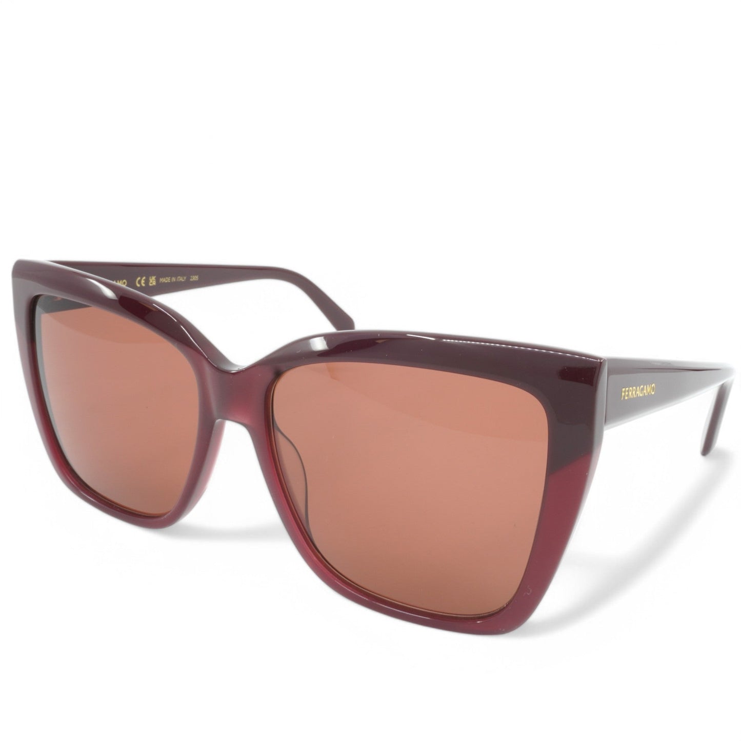 Unisex Salvatore Ferragamo Butterfly Sunglasses