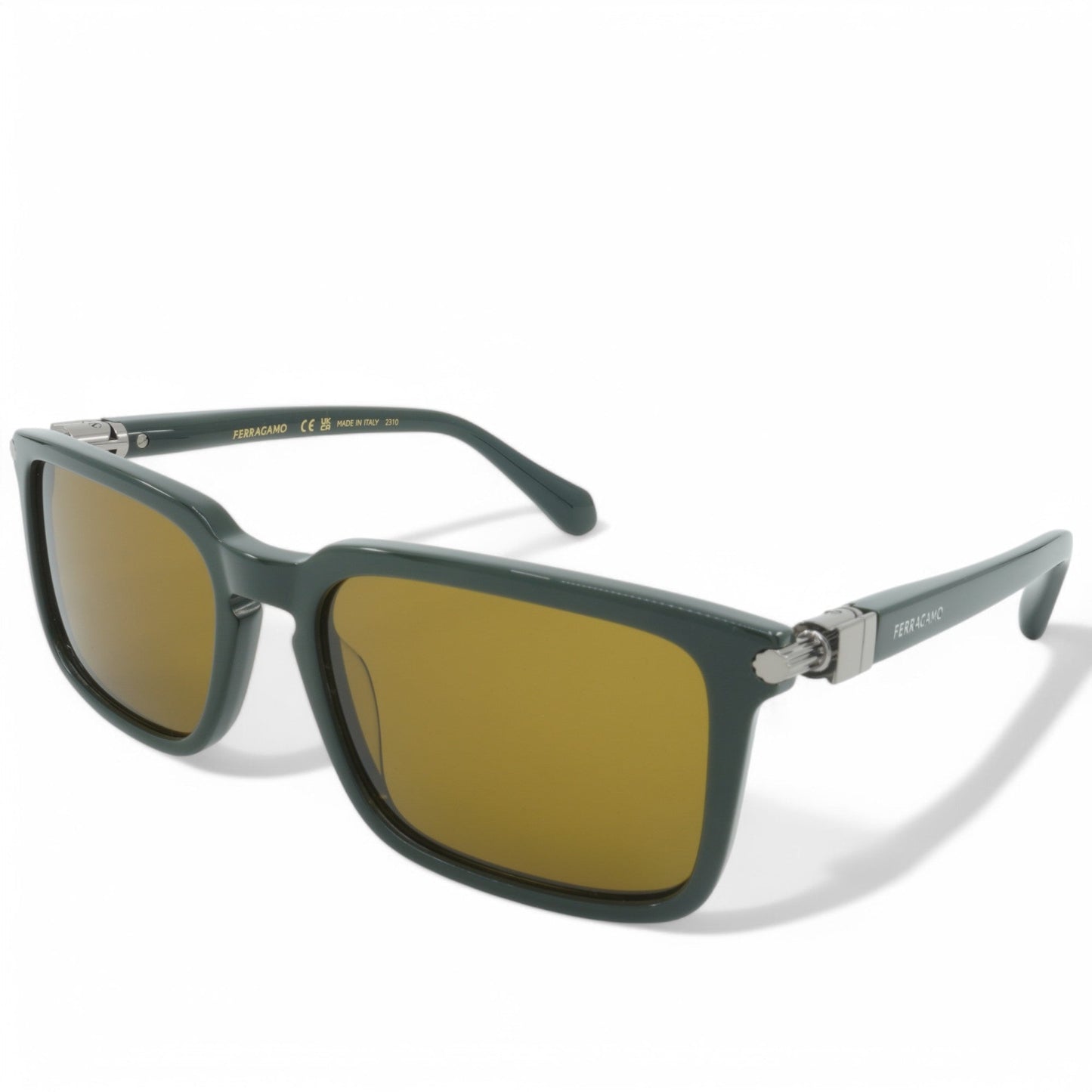 Unisex Salvatore Ferragamo Square Sunglasses