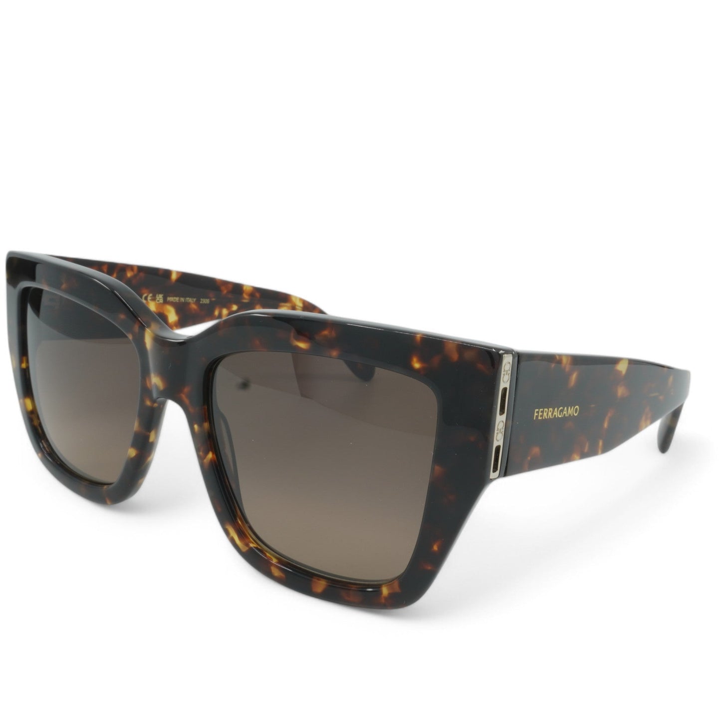 Unisex Salvatore Ferragamo Square Sunglasses