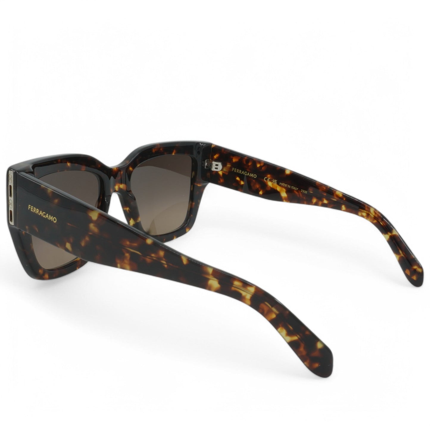 Unisex Salvatore Ferragamo Square Sunglasses