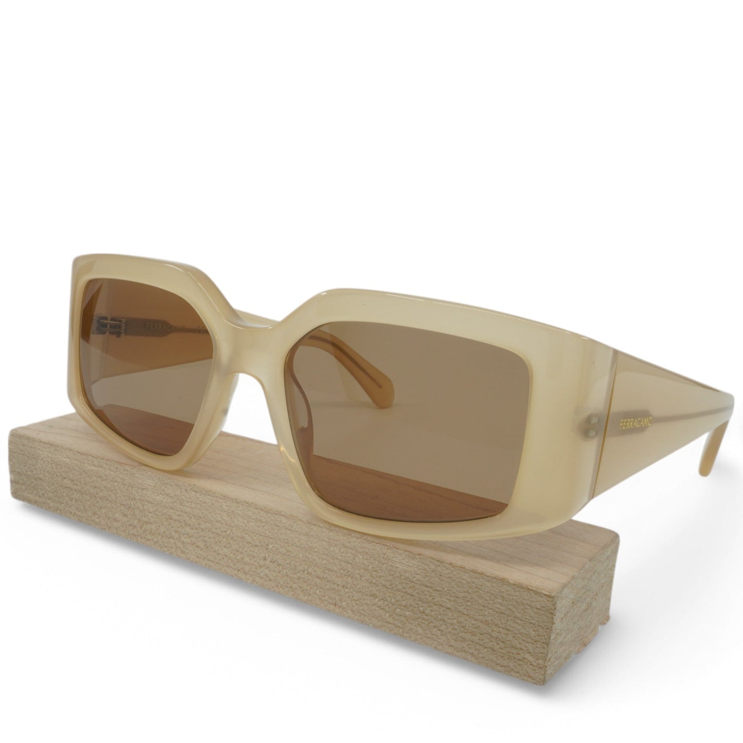 Unisex Salvatore Ferragamo Rectangle Sunglasses