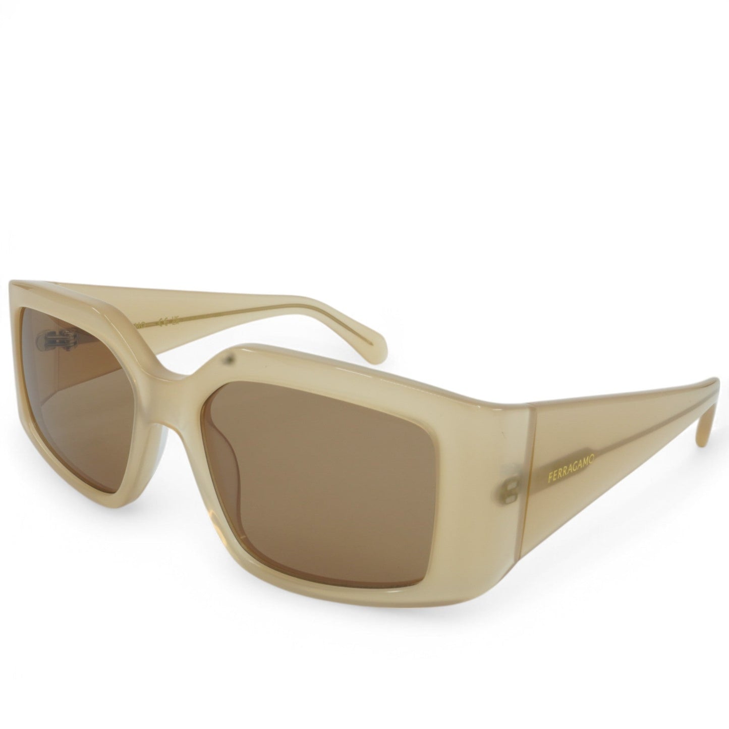 Unisex Salvatore Ferragamo Rectangle Sunglasses