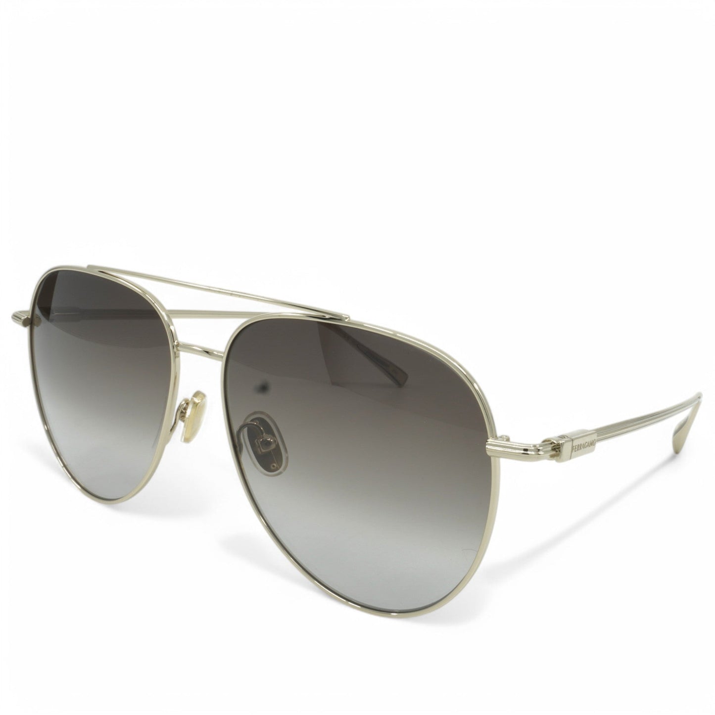 Unisex Salvatore Ferragamo Aviator Sunglasses