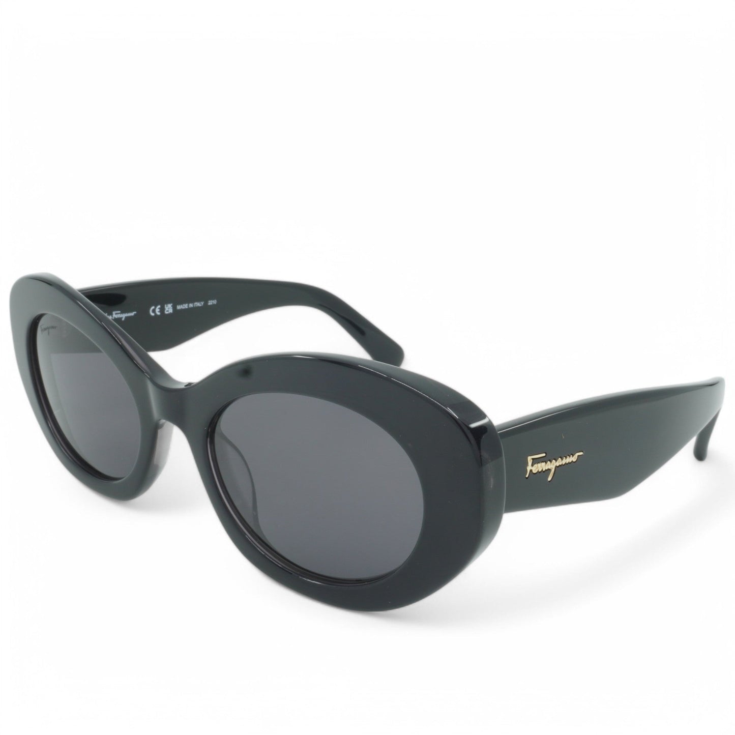 Unisex Salvatore Ferragamo Oval Sunglasses