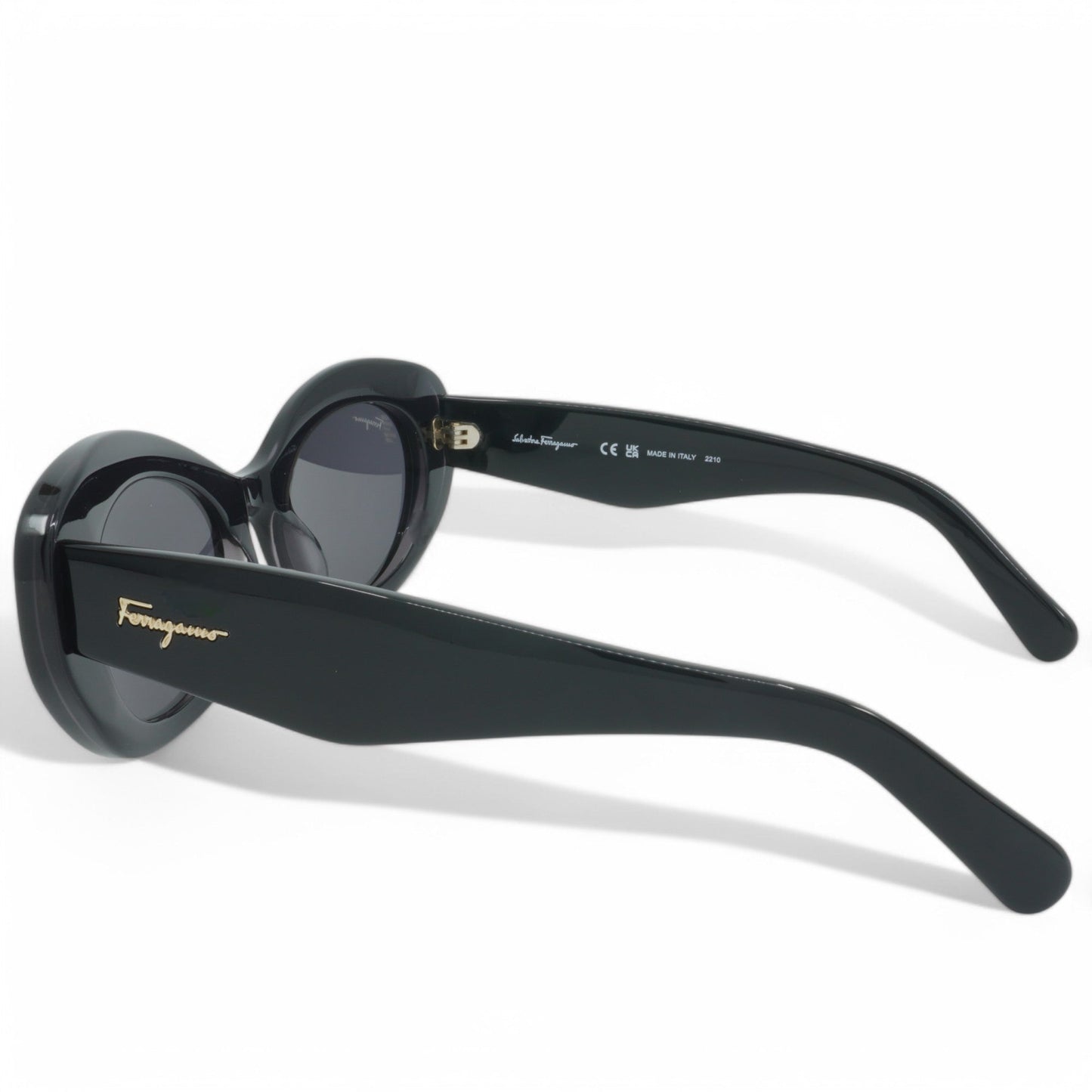 Unisex Salvatore Ferragamo Oval Sunglasses