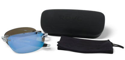 Revo Men's Descend Fold Polarized Sunglasses