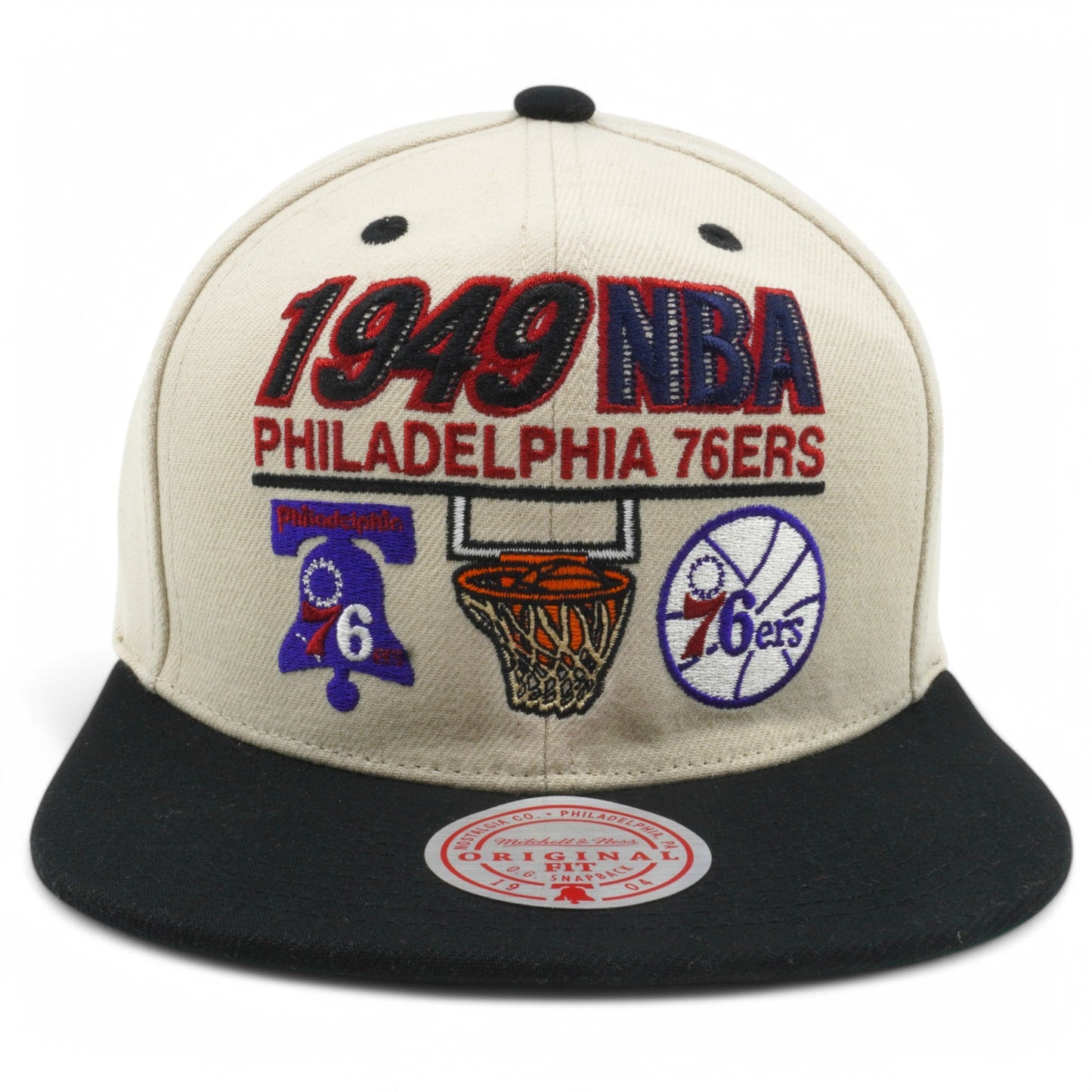 Men's Mitchell & Ness NBA First Of Many Snapback Hwc 76Ers