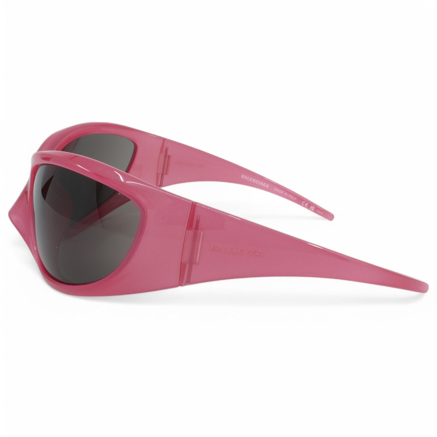 Unisex Balenciaga Cat Eye Sunglasses - Pink