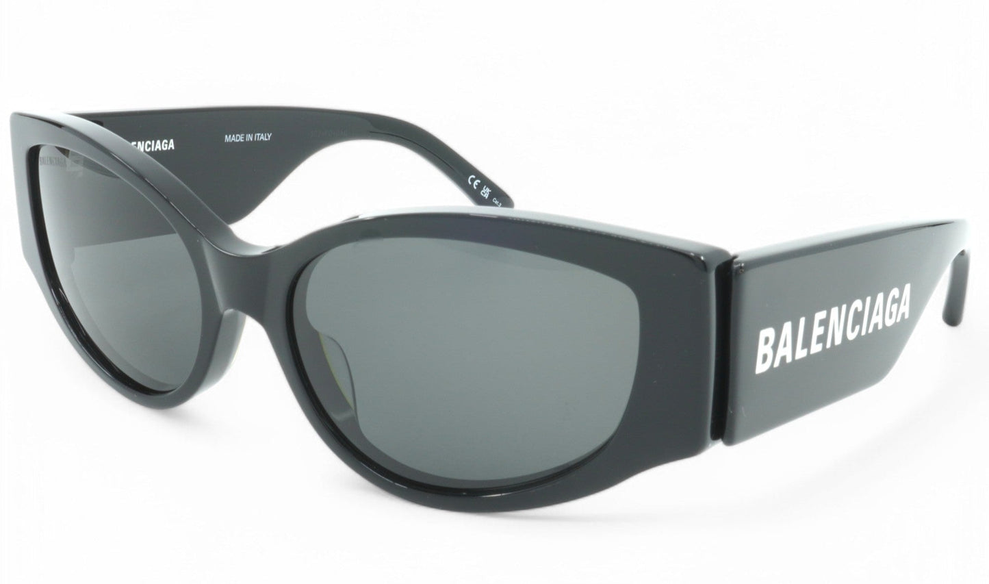 Women's Balenciaga Cat Eye Sunglasses - Black