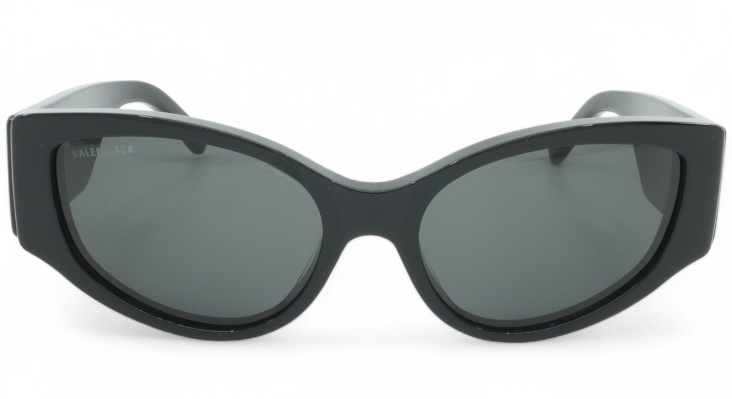 Women's Balenciaga Cat Eye Sunglasses - Black