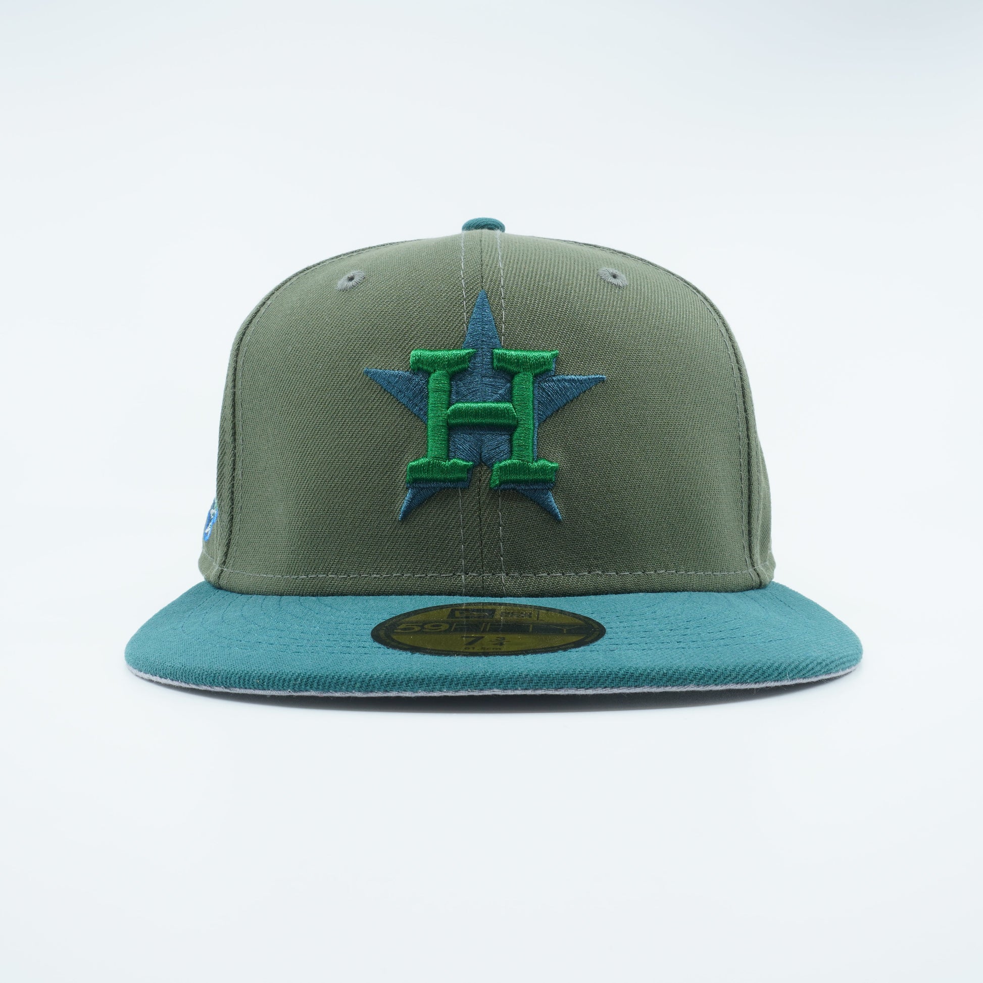 Olive Green/Green Brim-