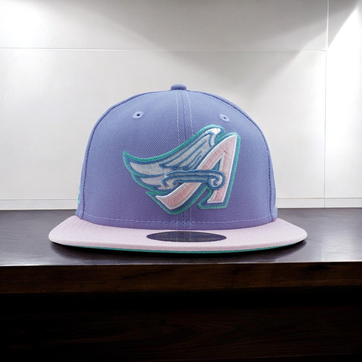 New Era Men's MLB Anaheim Angels 5950 Fitted '50Th Anniversary' Hats