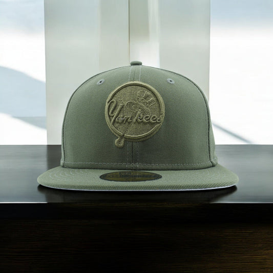 New Era Men's MLB Ny Yankees 5950 Fitted 'Color Pack' Green
