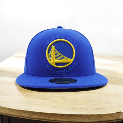 New Era Men's NBA Golden State Warriors Logo Popped 59Fifty Fitted