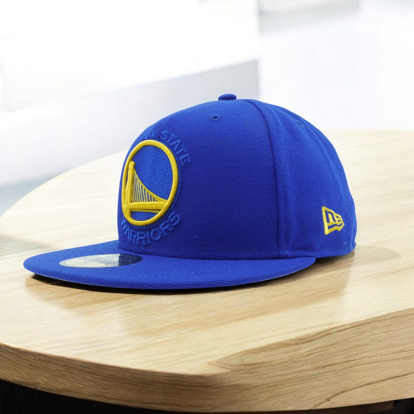 New Era Men's NBA Golden State Warriors Logo Popped 59Fifty Fitted