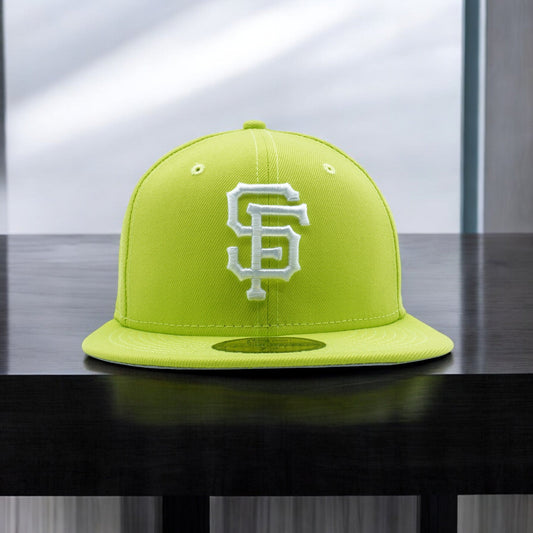 Men's New Era MLB Sf Giants 5950 Fitted - Cyber Green