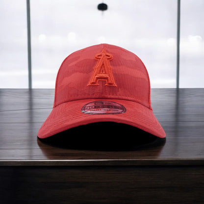 New Era Men's MLB Los Angeles Angels 3930 Strecth Fit Tonal Camo