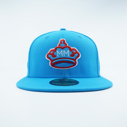 New Era Men's MLB Miami Marlins 5950 Fitted 'City Connect' Blue