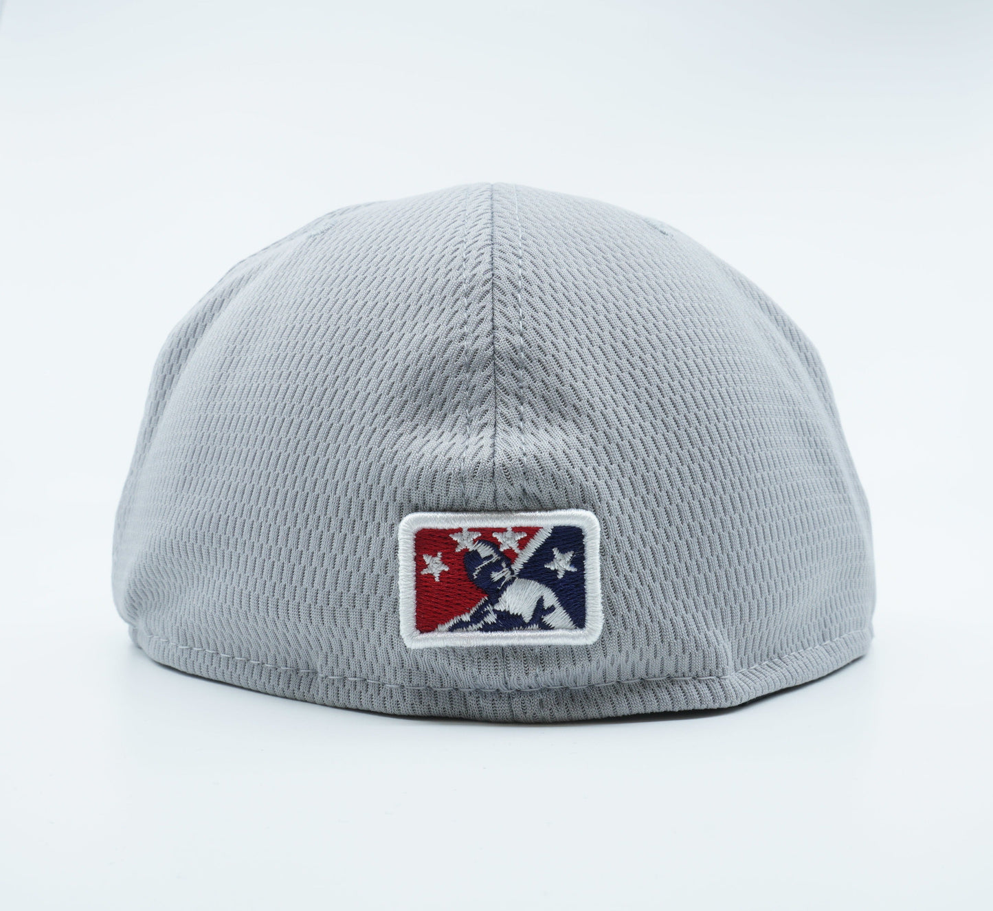 New Era Men's Milb Auburn Doubledays 5950 Fitted Batting Practice-Gray