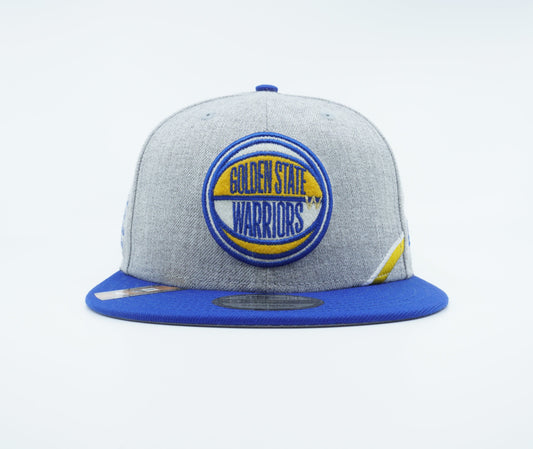 Men's New Era NBA Gs Warriors 950 Snapback 2019 Draft - Gray/Blue