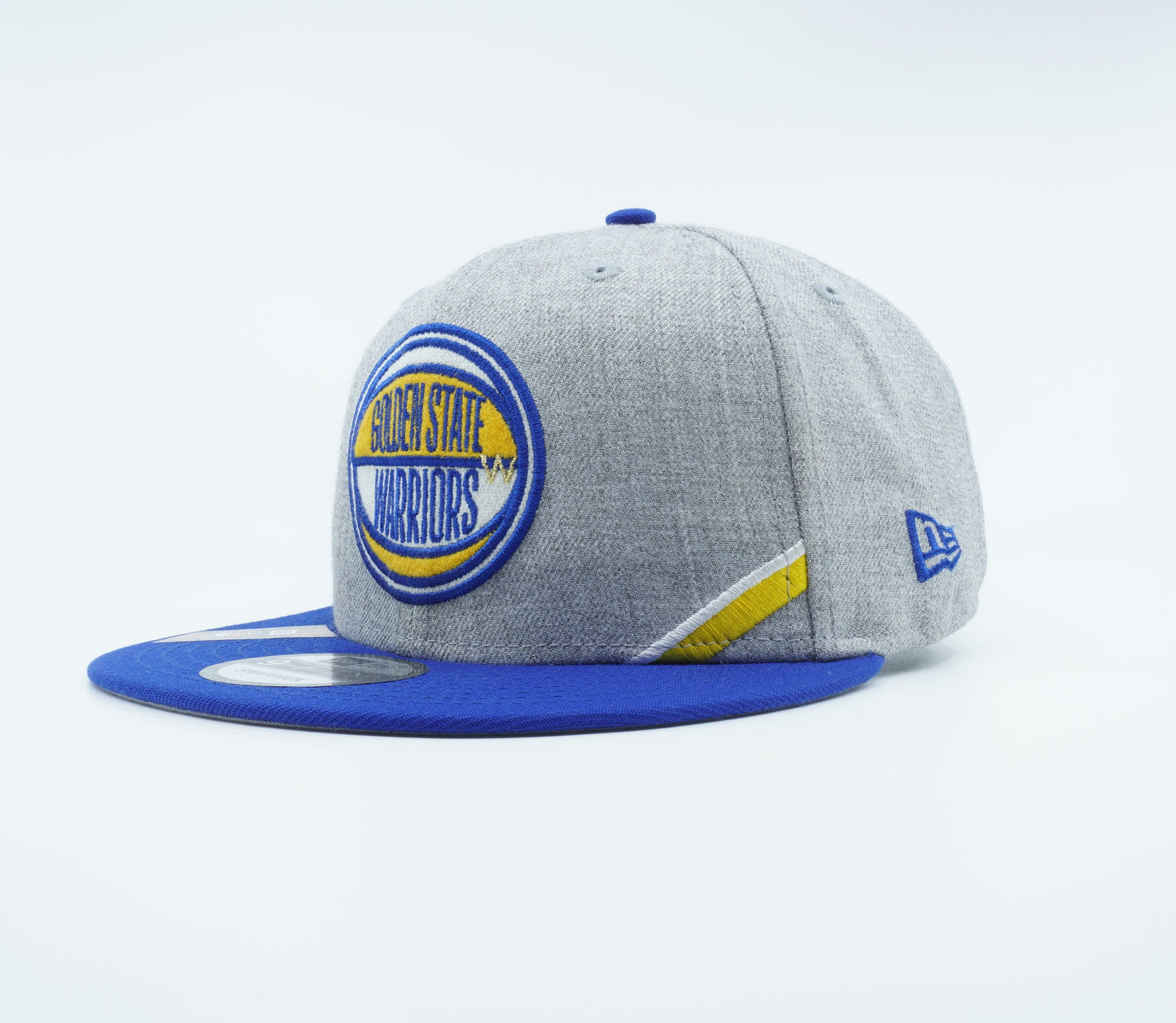 Men's New Era NBA Gs Warriors 950 Snapback 2019 Draft - Gray/Blue