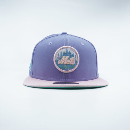 New Era Men's MLB Ny Mets 5950 Fitted 'World Series 69 Lav Pink'